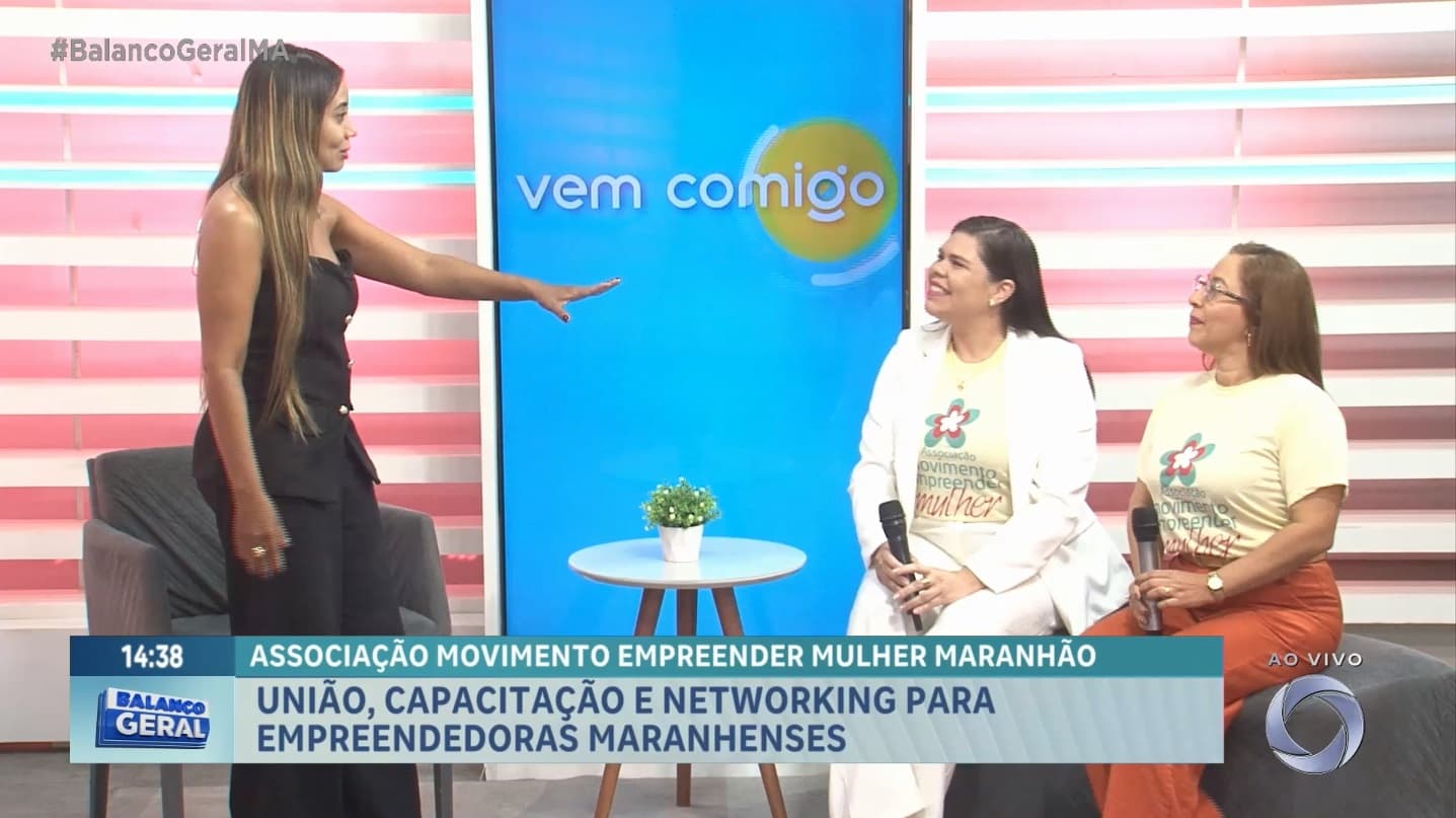 Vem Comigo: especialistas falam sobre empreendedorismo feminino e violência contra as mulheres
