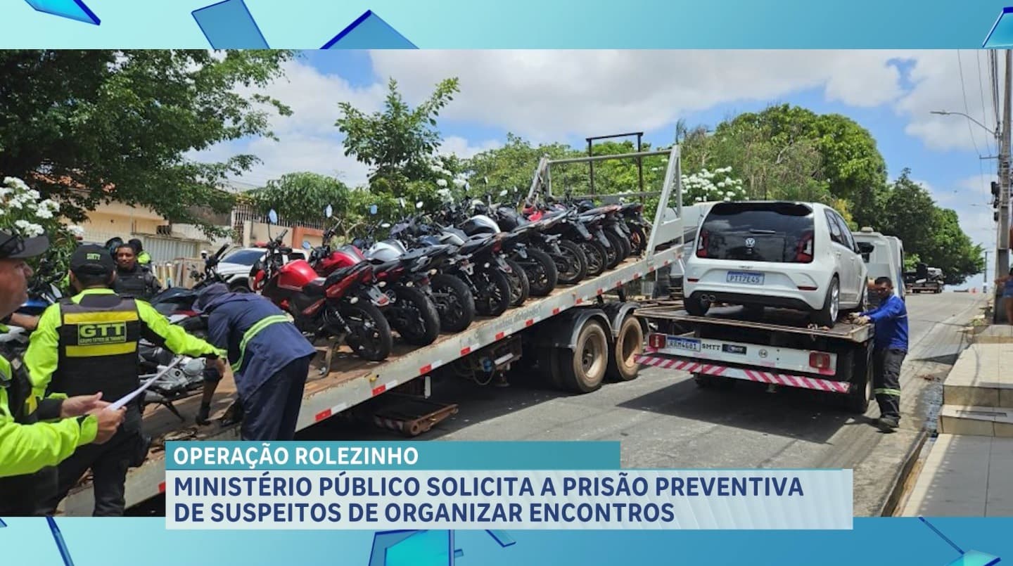 Operação em São Luís apreende mais de 1,6 mil motocicletas ligadas a "rolezinhos"