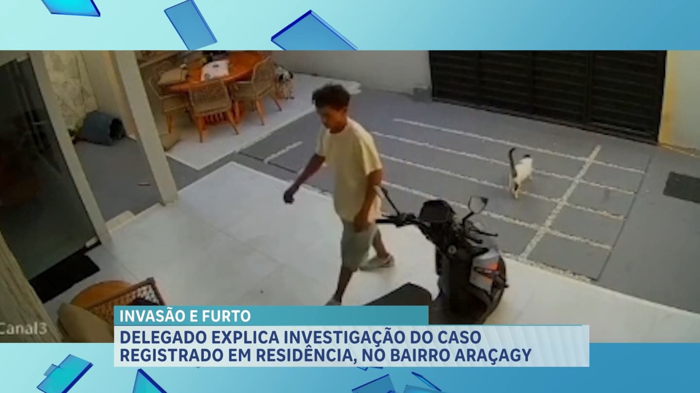 Casa no Araçagy é invadida e furtada enquanto a dona não estava presente
