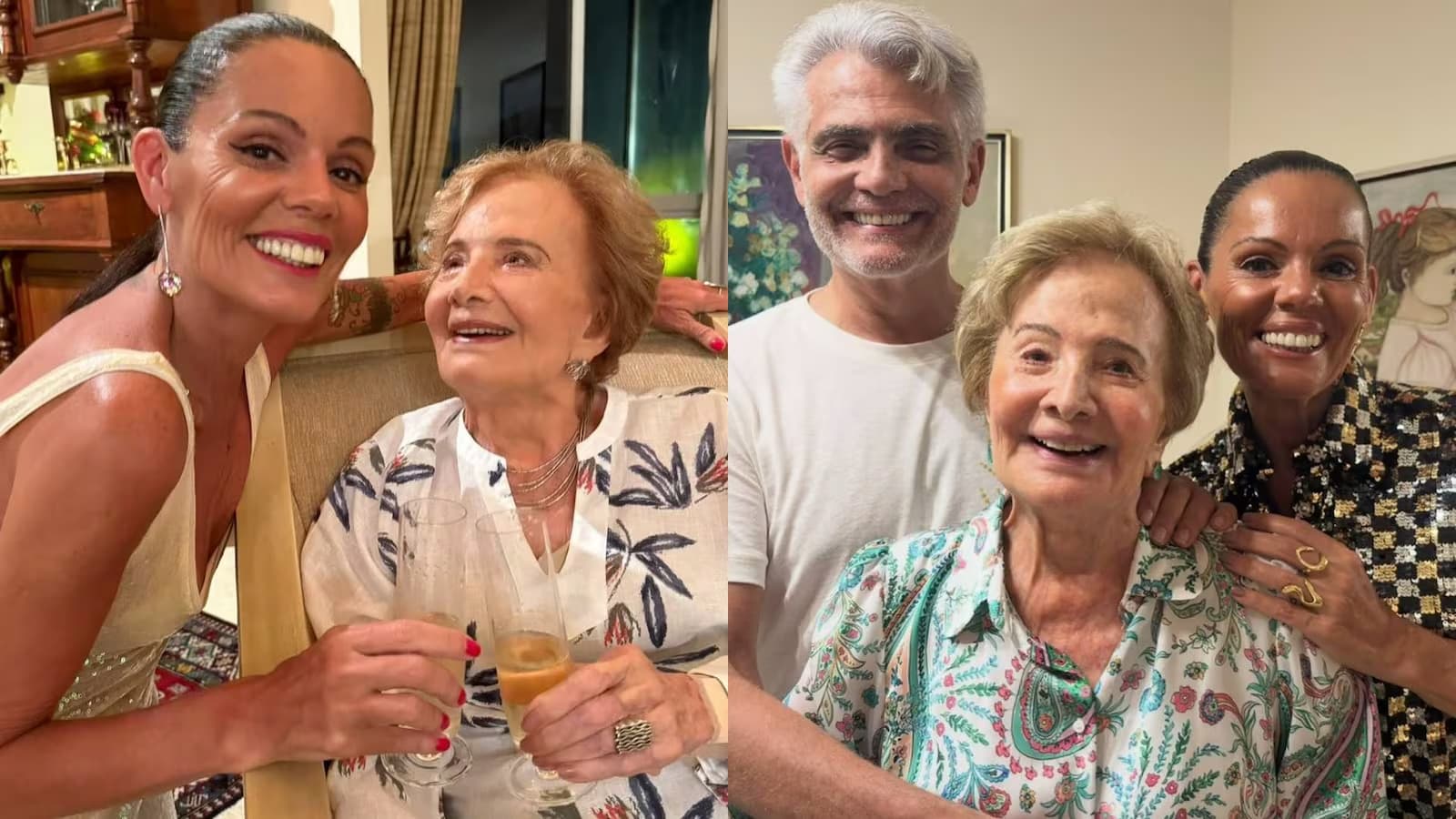 Mulher de Tarcísio Filho lembra última conversa com Glória Menezes: ‘Perdi uma mãe’