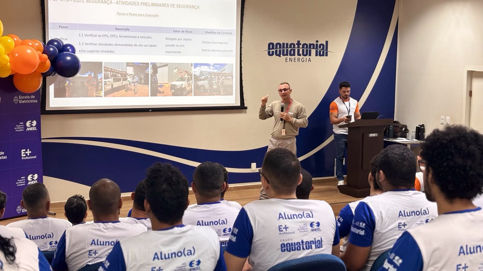 Equatorial Maranhão realiza aula inaugural e marca o início do curso do Programa Escola de Eletricistas em Imperatriz