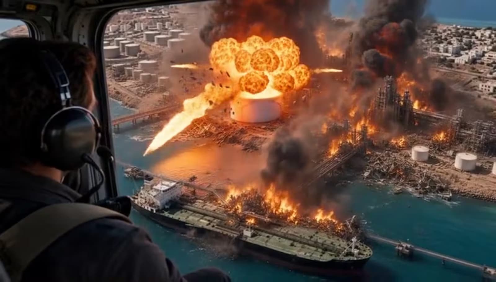 Trump publica vídeo de IA que mostra ataque a ilha do Irã: ‘Reduzida a pedaços’