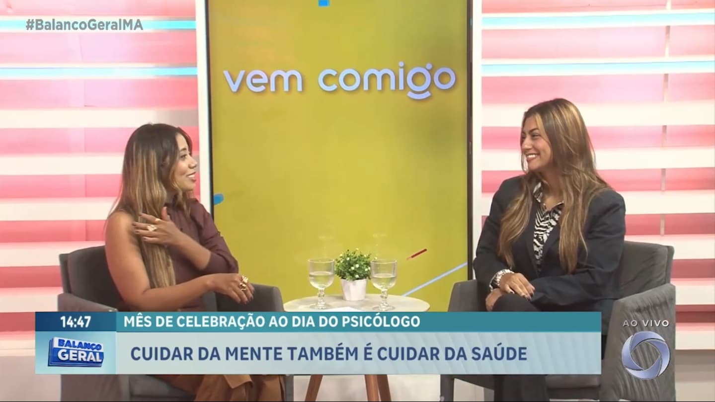 Vem Comigo: psicóloga conversa sobre a importância de cuidar da mente