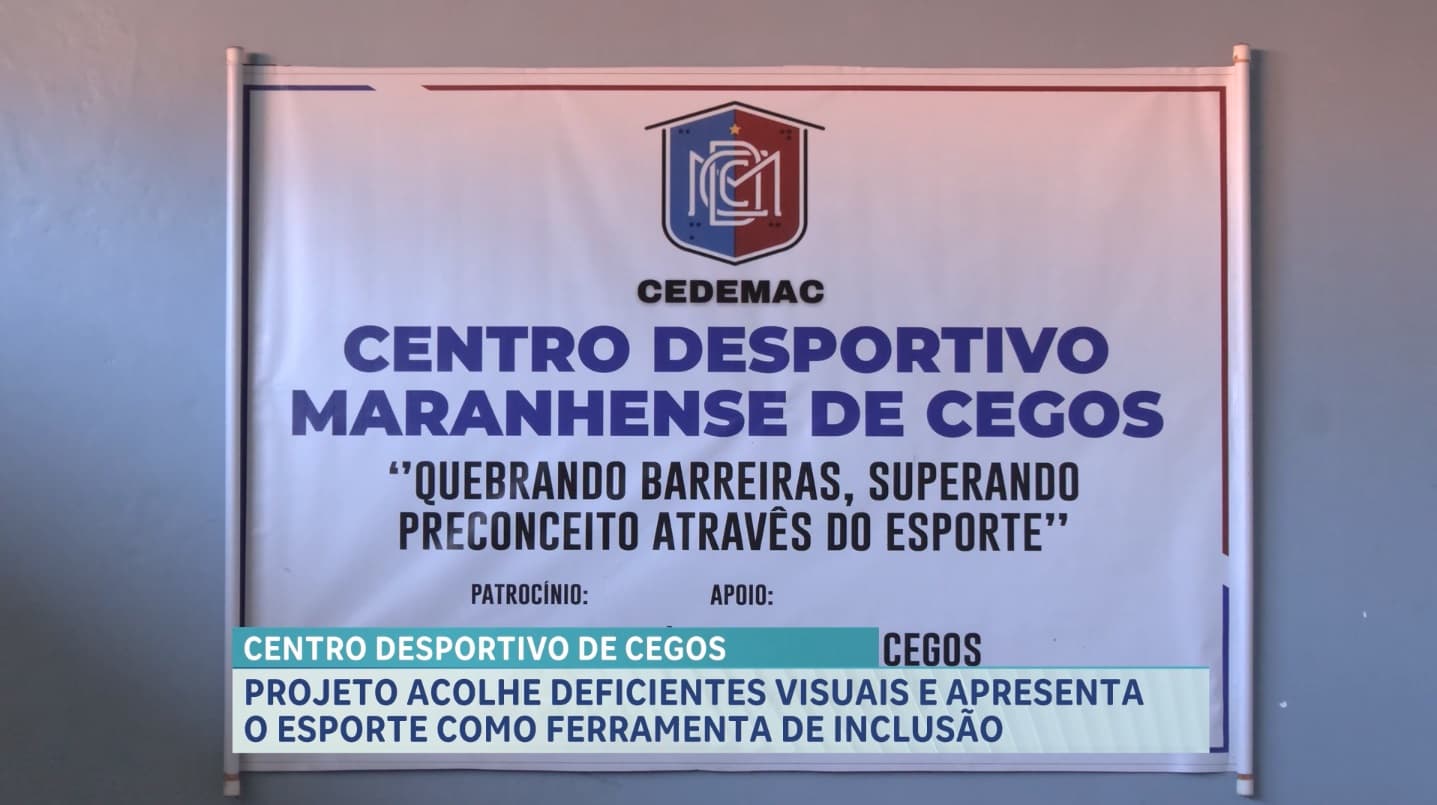 Esporte Cidade: conheça o Centro Desportivo Maranhense de Cegos, instituto de esporte paralímpico