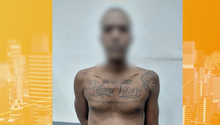 Homem é preso com pistola e munições durante abordagem policial