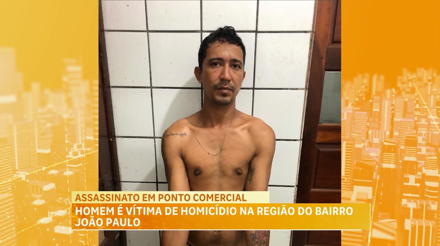 Homem é morto a tiros no bairro João Paulo
