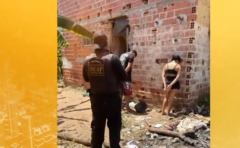 Casal é preso por tráfico de drogas durante operação da Polícia Civil em Timon