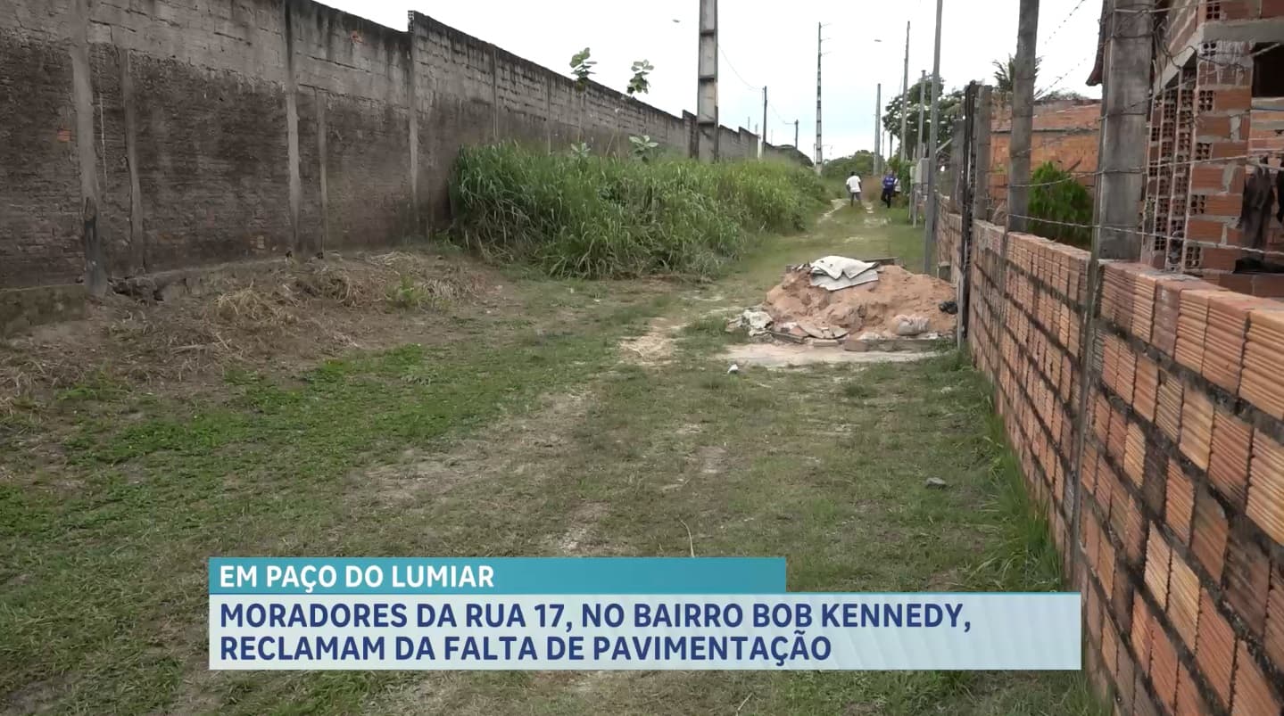 Moradores denunciam rua não asfaltada em Paço do Lumiar; Prefeitura afirma trabalhar em soluções