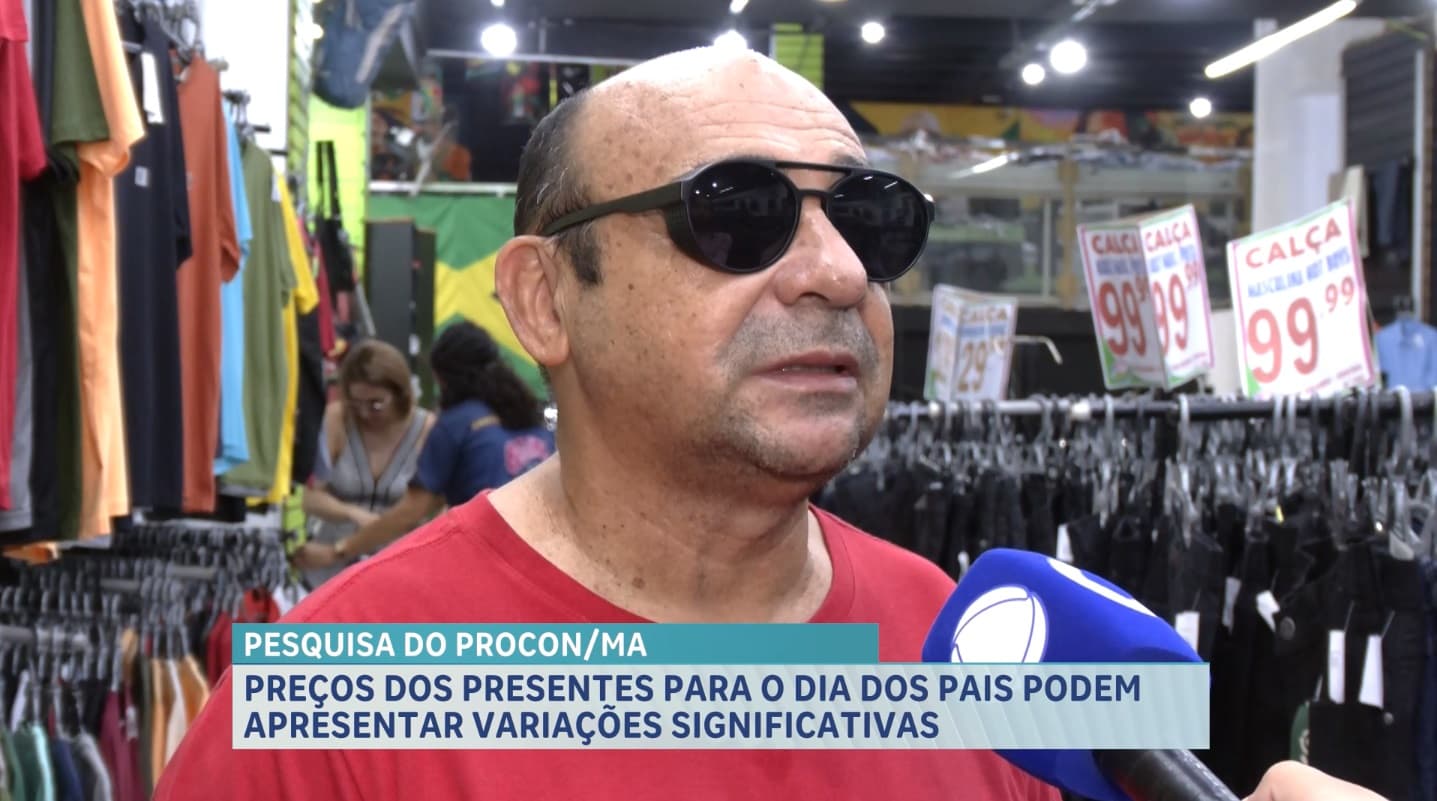 Preços de produtos na semana do Dia dos Pais registram variações significativas