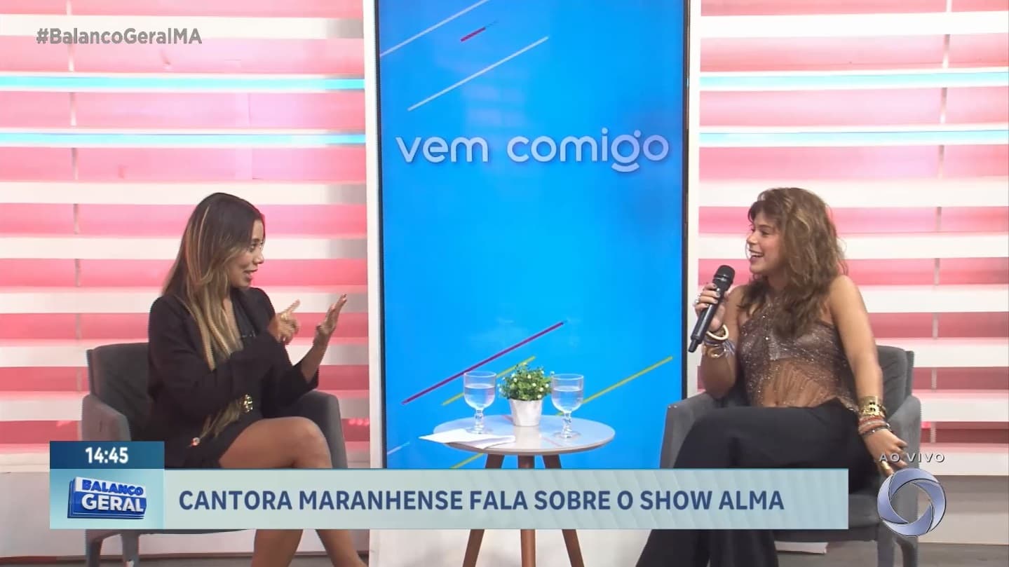 Vem Comigo: jovem cantora maranhense fala sobre o show ALMA