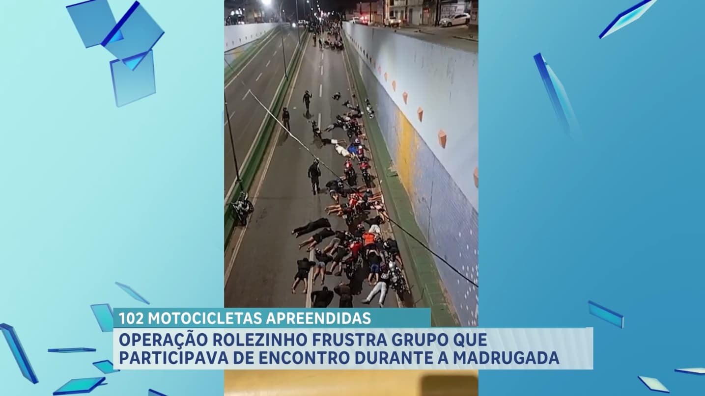 Operação policial apreende mais de 100 motocicletas em São Luís