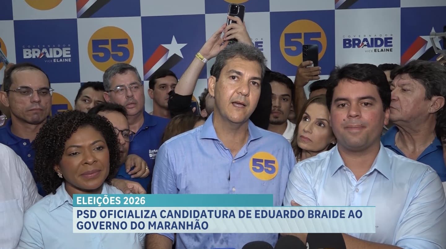 PSD oficializa candidatura de Eduardo Braide ao Governo do Maranhão