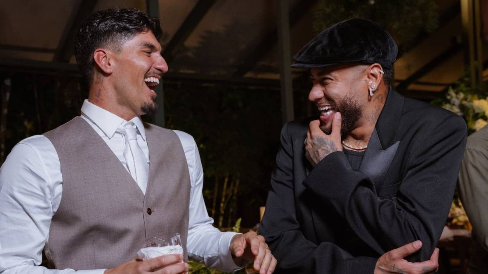 Neymar se desculpa por look em casamento de Gabriel Medina: ‘Percebi algo errado’