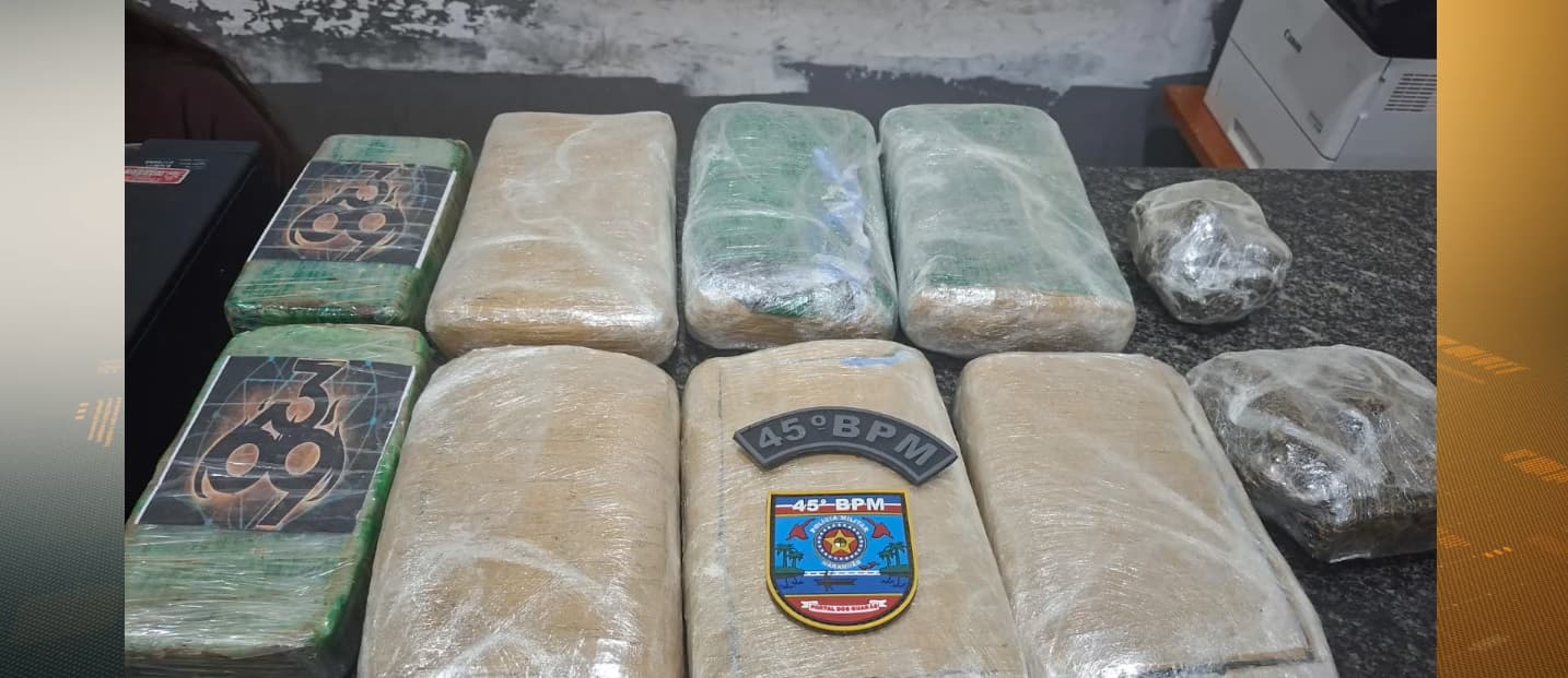Homem é preso no Terminal do Cujupe com quase 10 quilos de droga