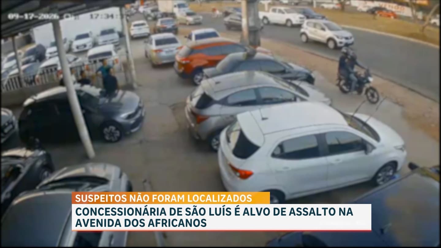 Concessionária de veículos é assaltada em São Luís