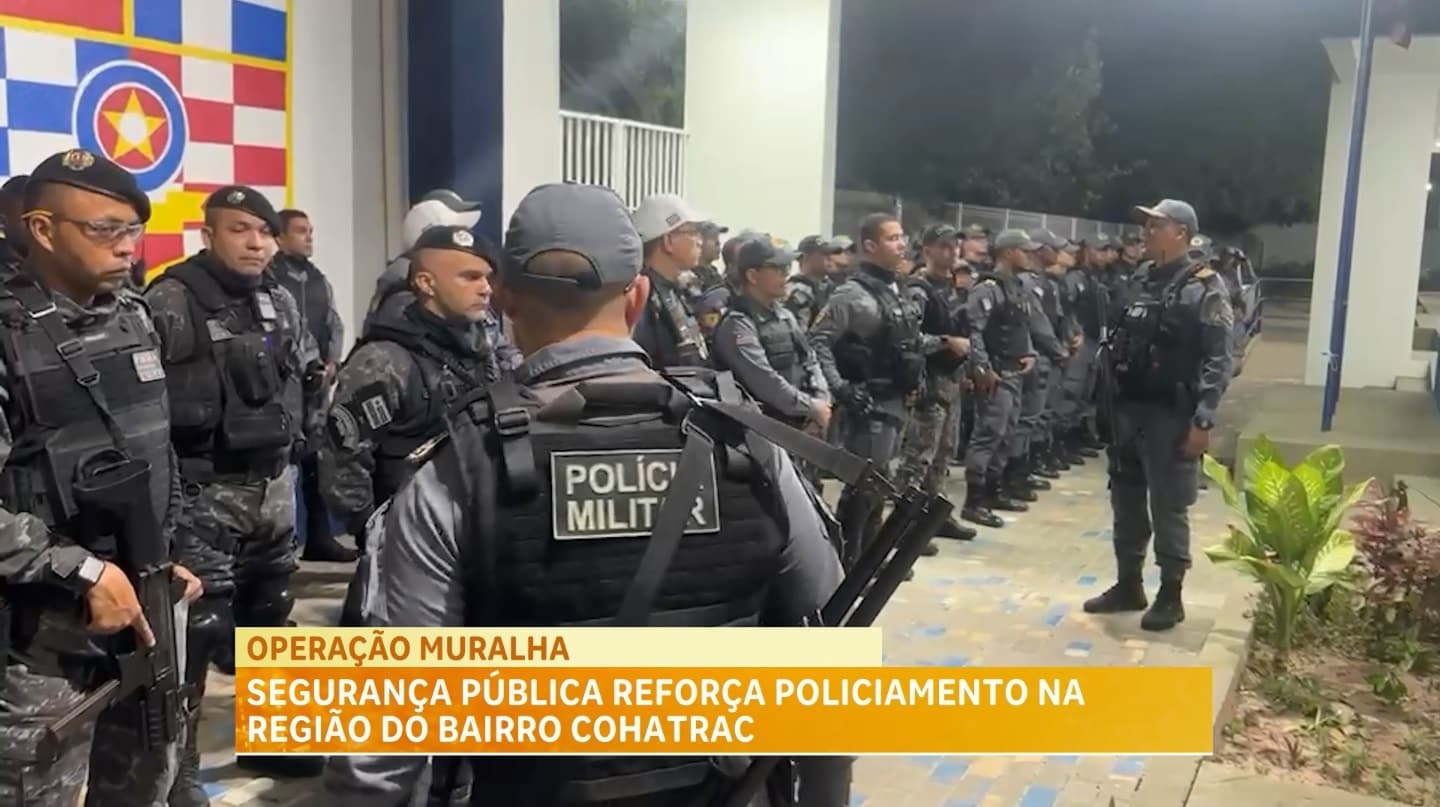 Operação Muralha Norte reforça policiamento em 62 bairros de São Luís