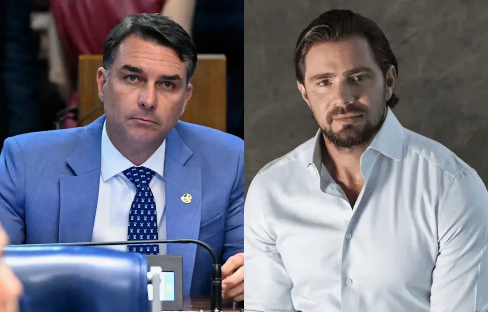 Flávio Bolsonaro viajou no mesmo jato de Vorcaro usado por Moraes e Viviane Barci