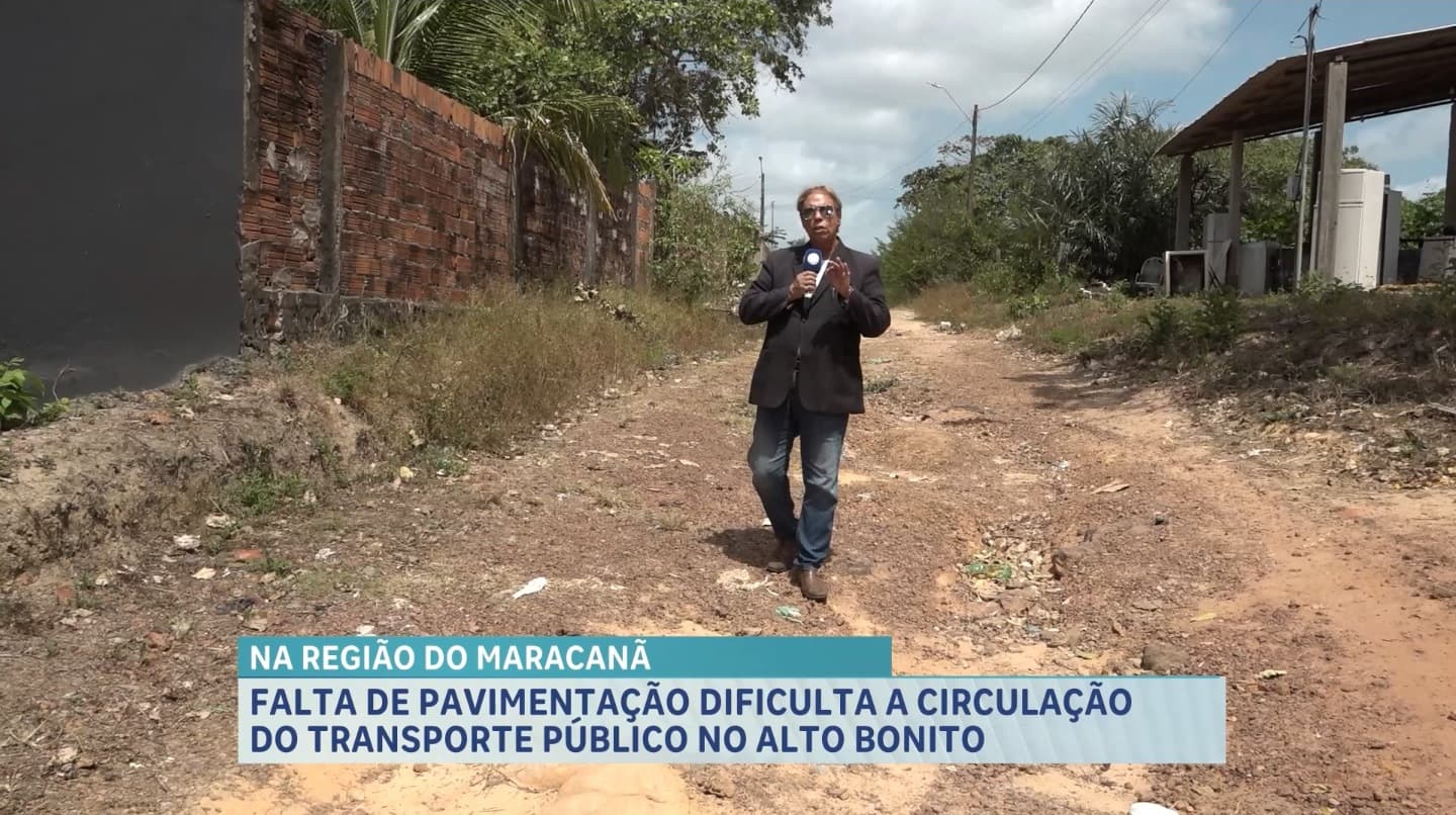 Moradores do Alto Bonito temem perda de ônibus por falta de infraestrutura
