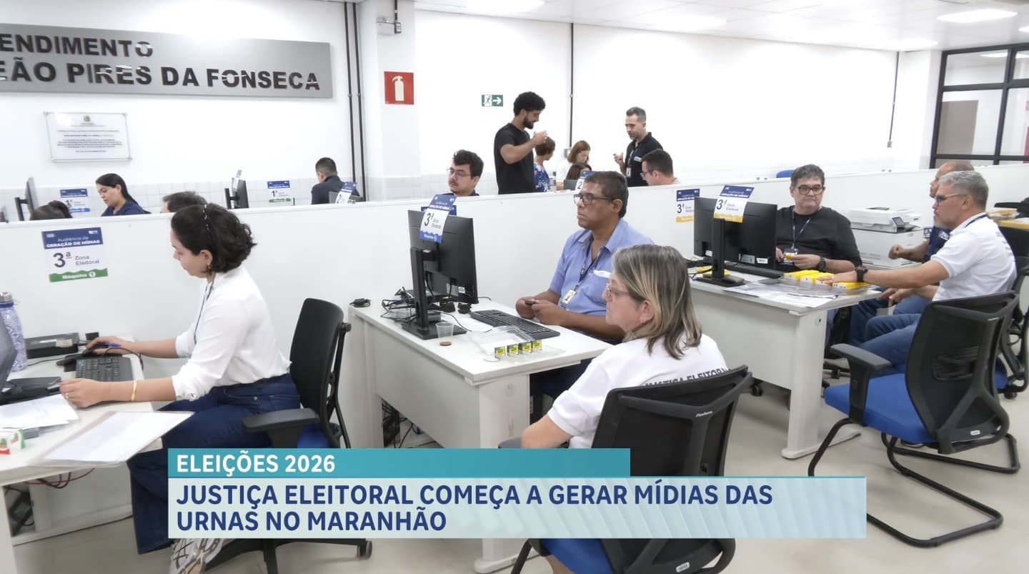 Eleições 2026: TRE-MA realiza geração de mídias e lacre das urnas