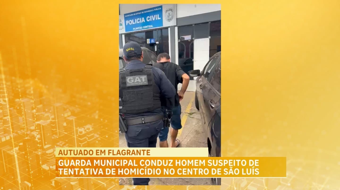 Homem é agredido após tentativa de homicídio no centro de São Luís