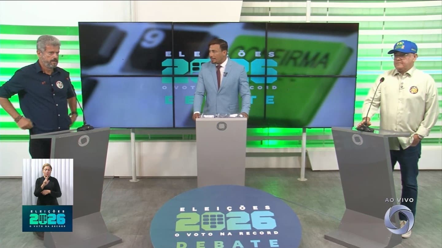 Eleições 2026: veja como foi o 2º bloco do debate dos candidatos ao Governo do Maranhão na TV Cidade