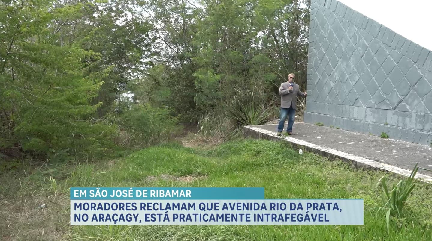 Moradores do Residencial Rio da Prata denunciam avenida intrafegável; Prefeitura promete melhorias