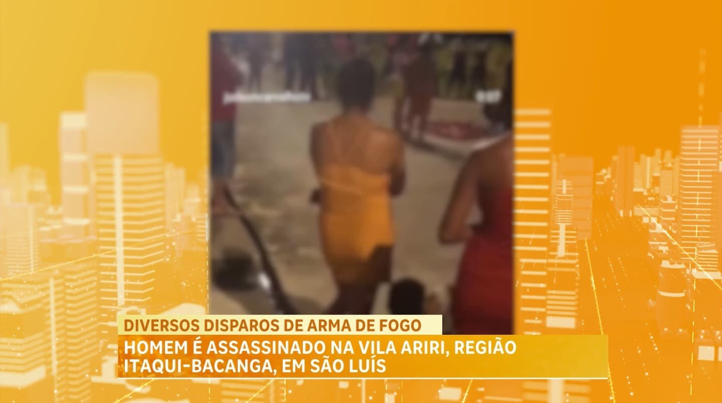 Homem é morto a tiros na Vila Airi, em São Luís