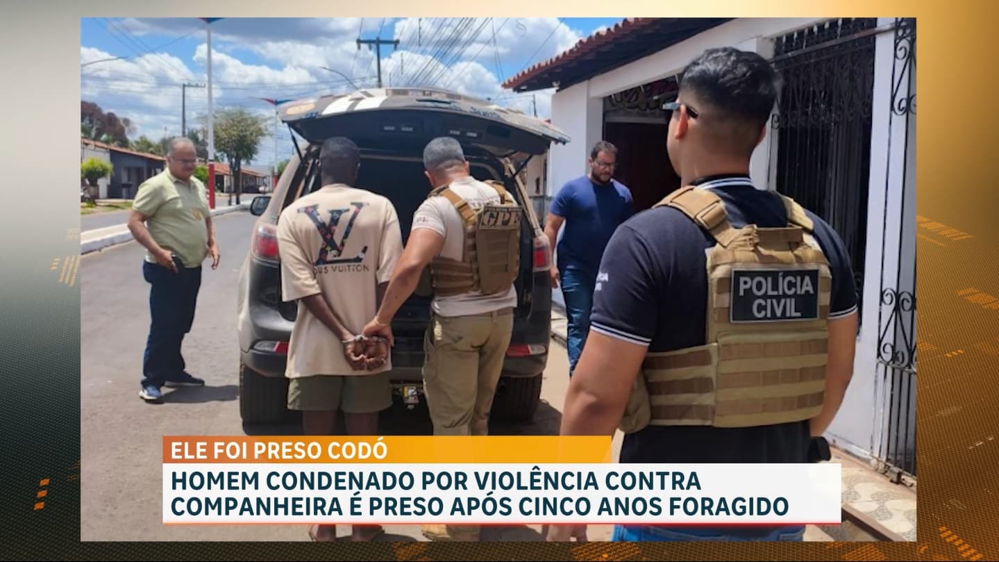 Condenado por estuprar mulher grávida é preso em Codó