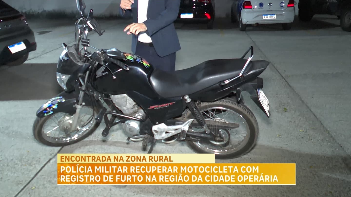 ROTAM recupera motocicleta alugada e com registro de furto em São Luís