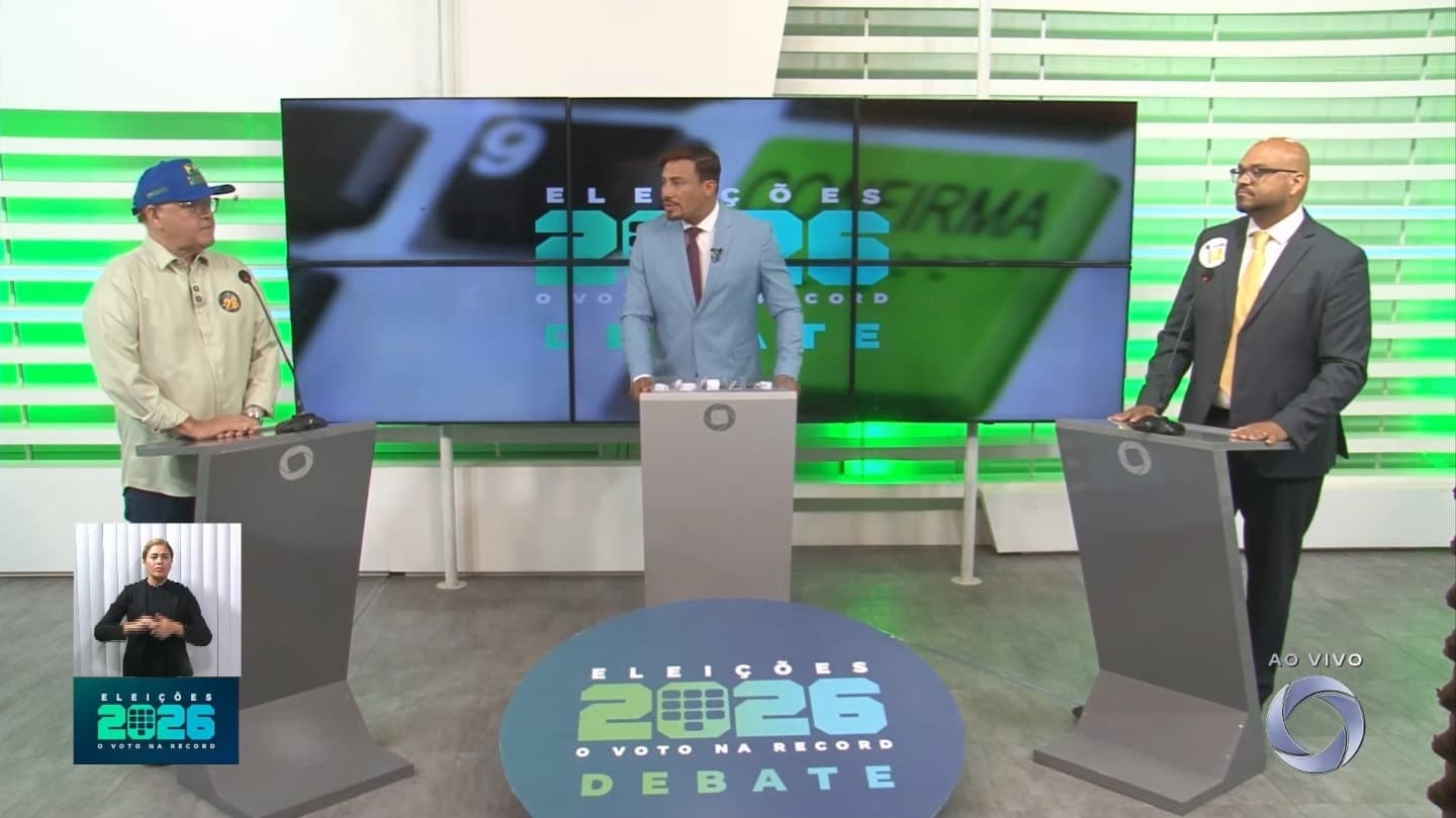 Eleições 2026: veja como foi o 1º bloco do debate candidatos ao Governo do Maranhão na TV Cidade
