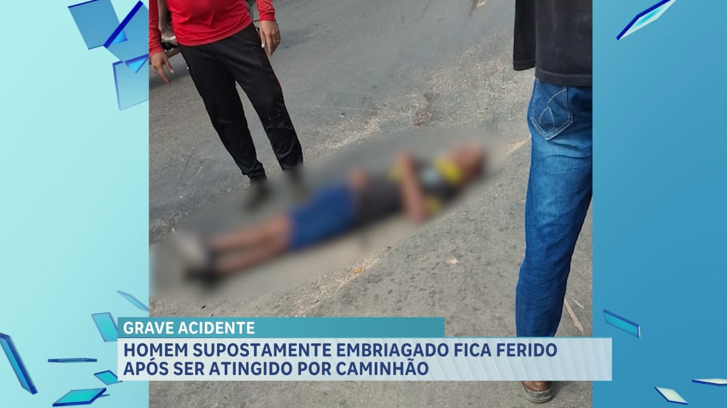 Homem é atropelado por caminhão em cruzamento de vias em São Luís