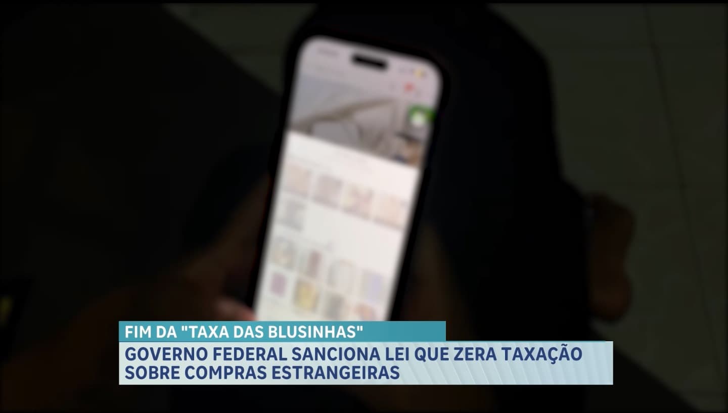Lei sancionada pelo Governo Federal zera a taxa de importação de produtos até 50 dólares