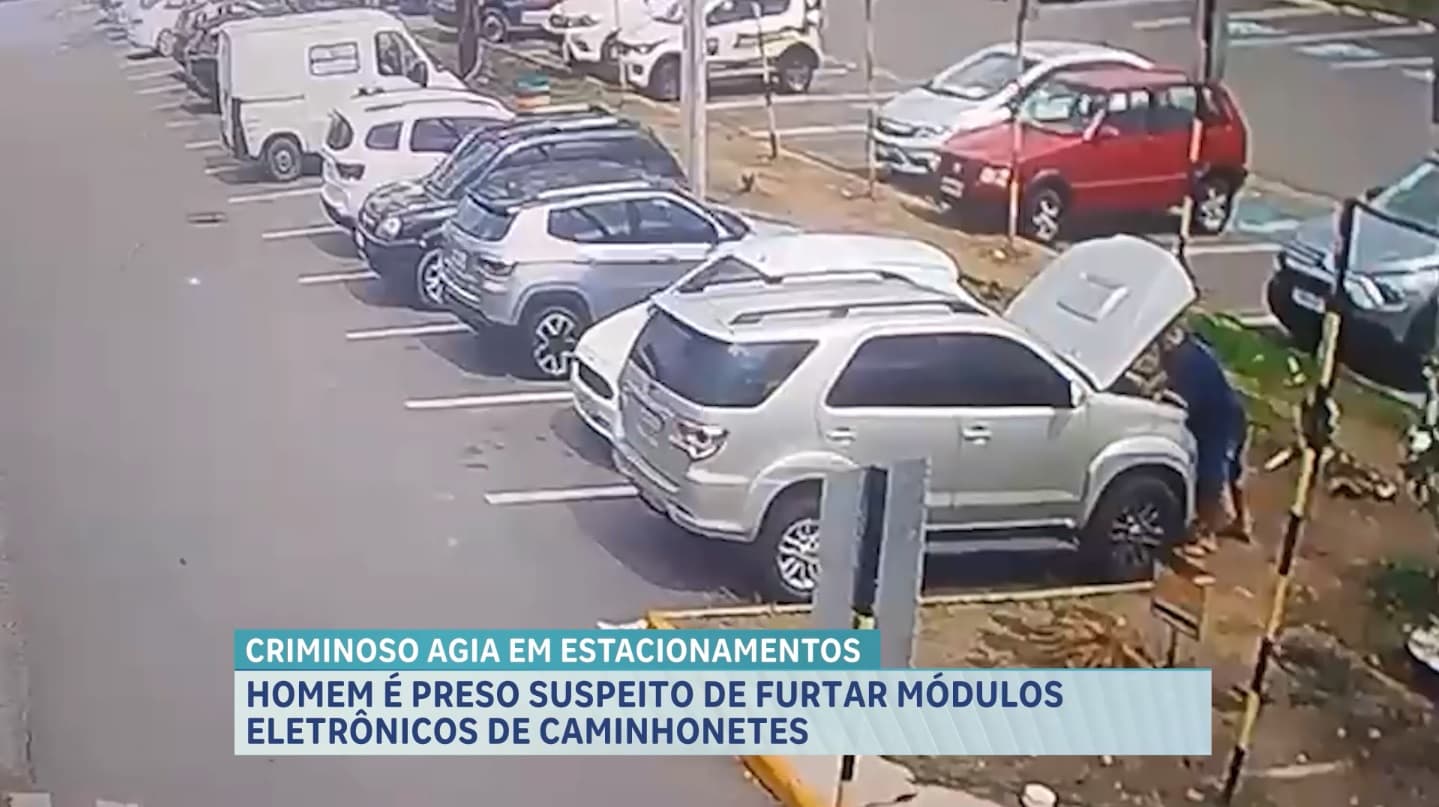 Suspeito de furtar peças de caminhonetes é preso em São Luís