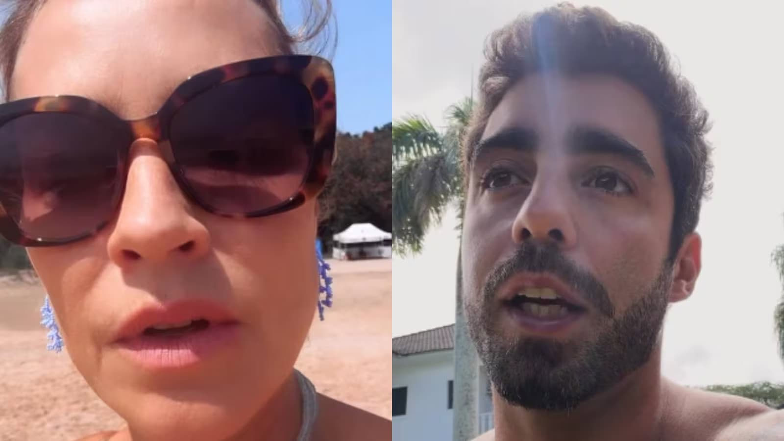 Luana Piovani e Pedro Scooby trocam farpas nas redes após ela acusá-lo de não cuidar dos filhos