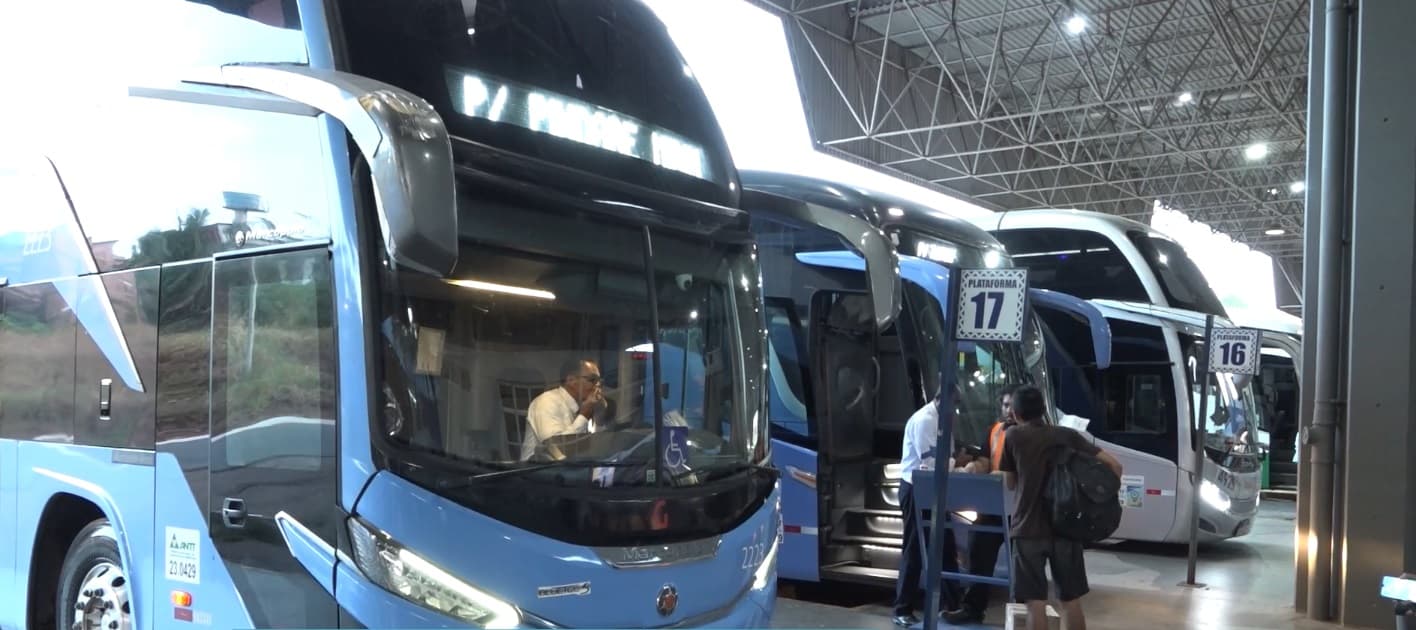 Terminal rodoviário de São Luís registra alta movimentação após feriado prolongado