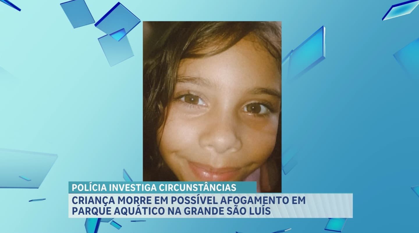 Criança de 7 anos morre após afogamento em parque aquático no Maranhão