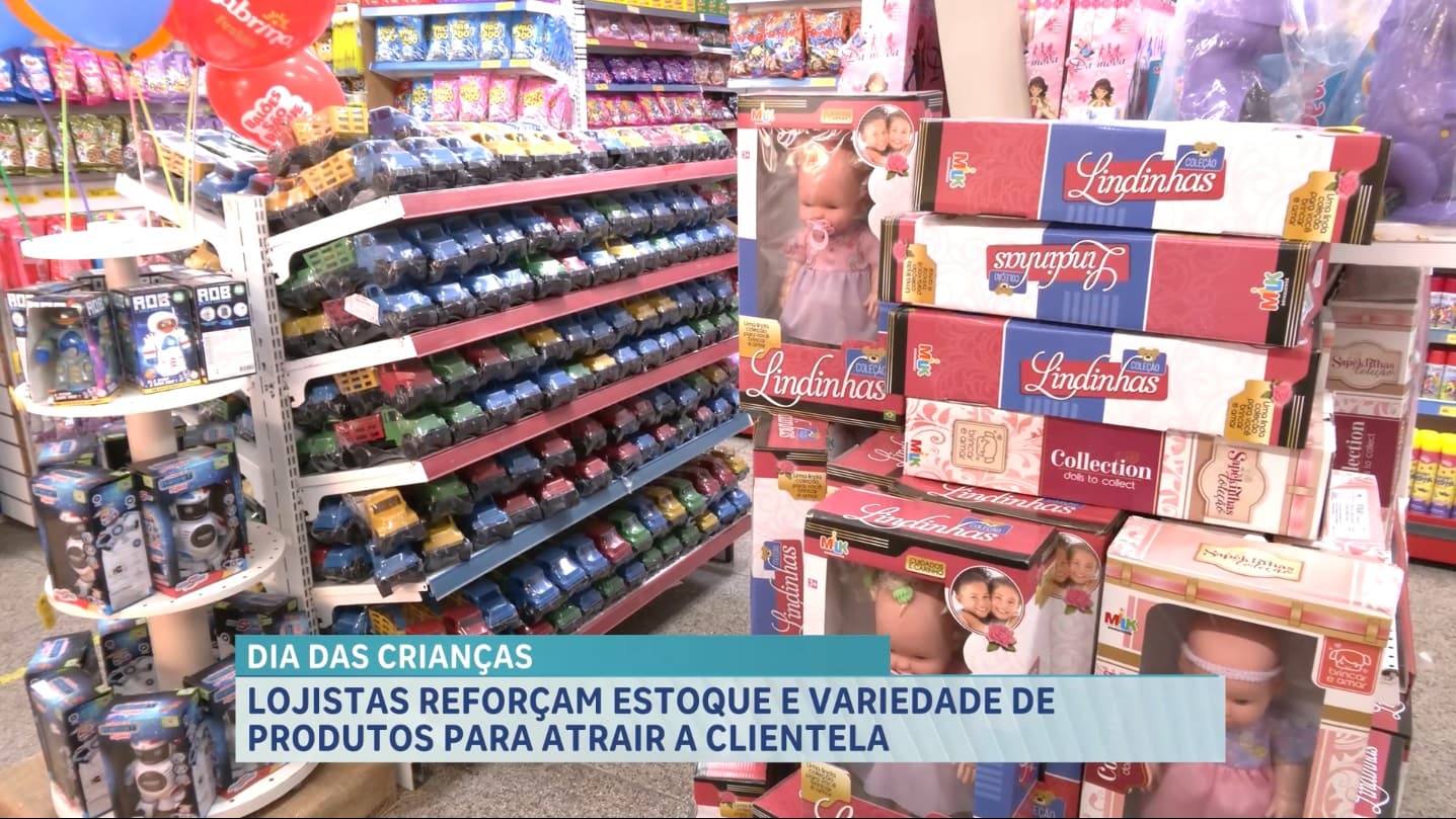 Comércios de São Luís se preparam para a alta demanda que antecipa o Dia das Crianças