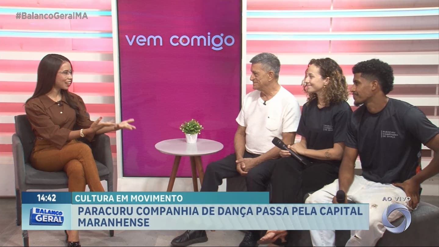 Vem Comigo: Paracuru Companhia de Dança realiza circuito de performances em São Luís