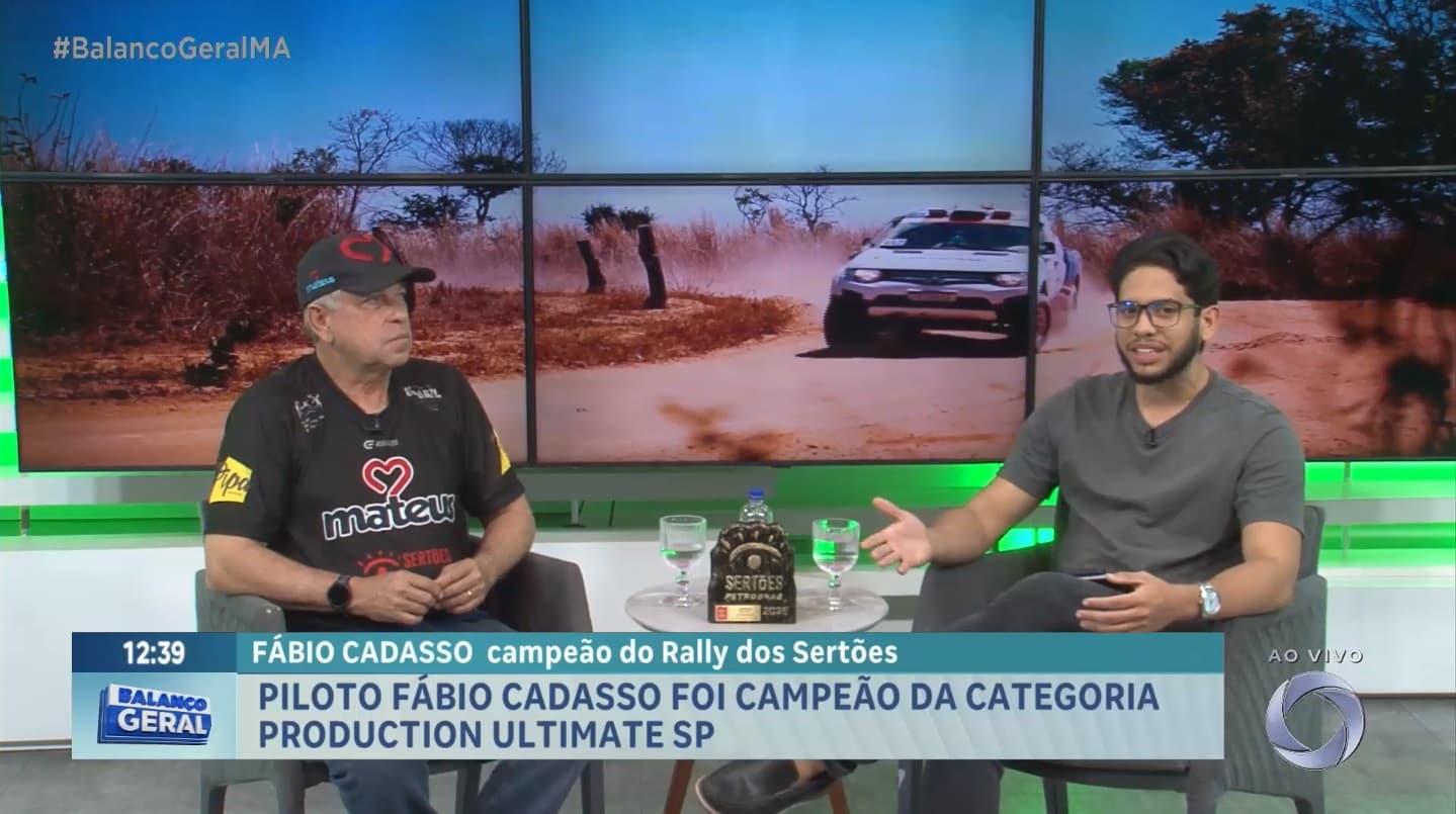 Esporte Cidade: piloto maranhense fala sobre vitória em campeonato de rally