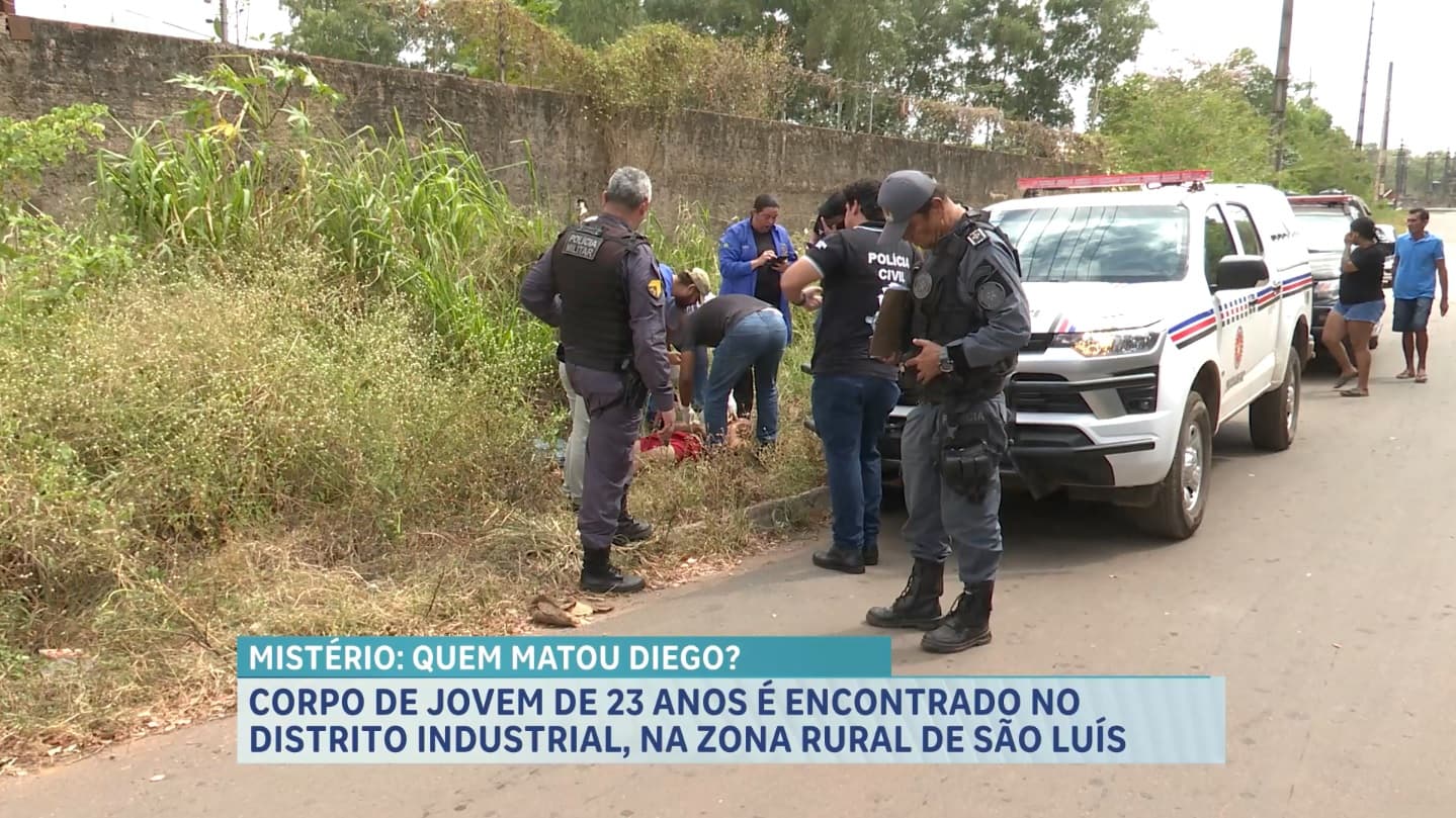 Jovem é encontrado morto no Distrito Industrial, em São Luís