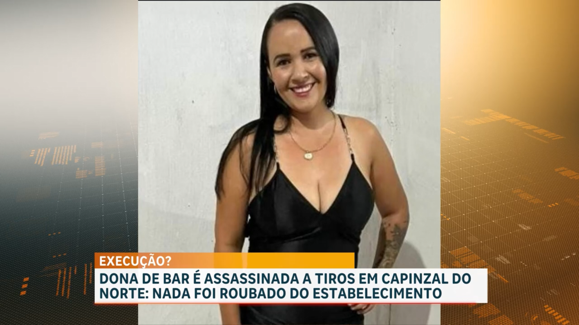 Dona de bar é morta a tiros em Capinzal do Norte