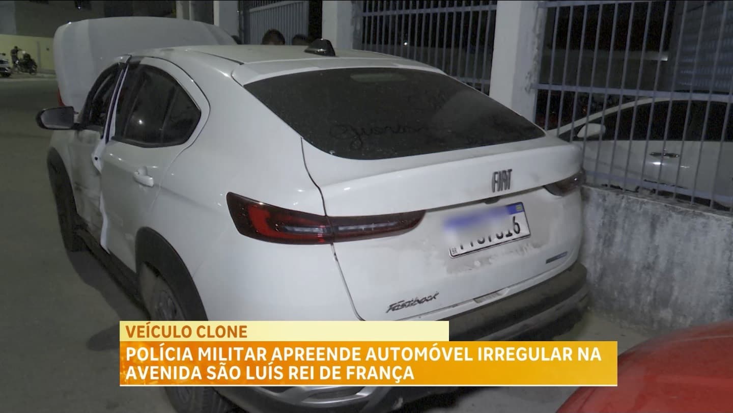 Dupla é detida em São Luís com carro clonado e entorpecentes