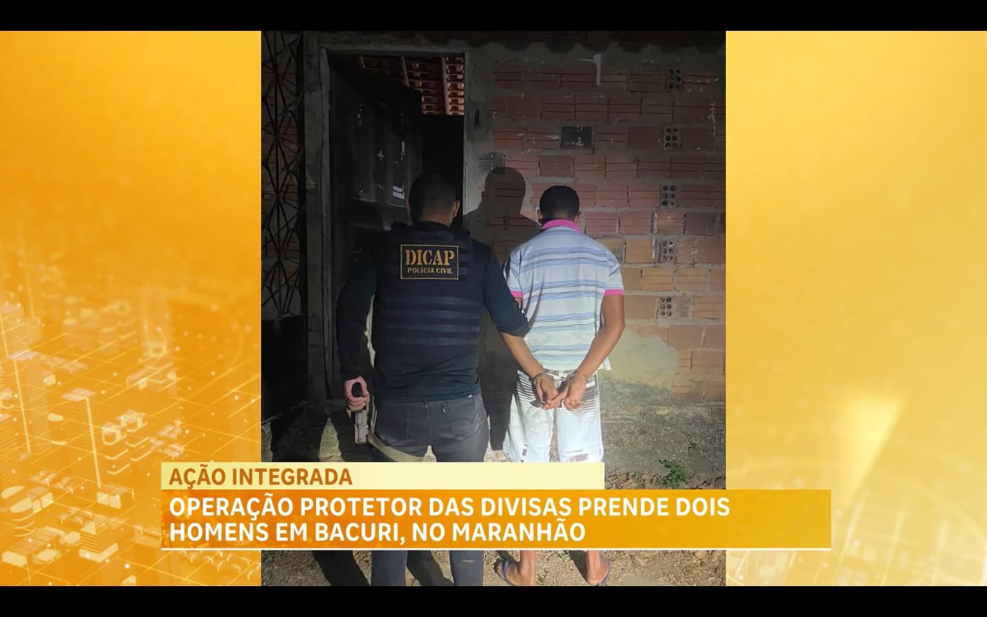 Dois homens são presos durante operação policial em Bacuri