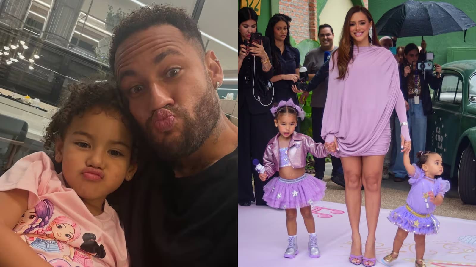 Neymar homenageia Mavie: ‘Obrigado por me tornar um pai melhor’; veja fotos da festa
