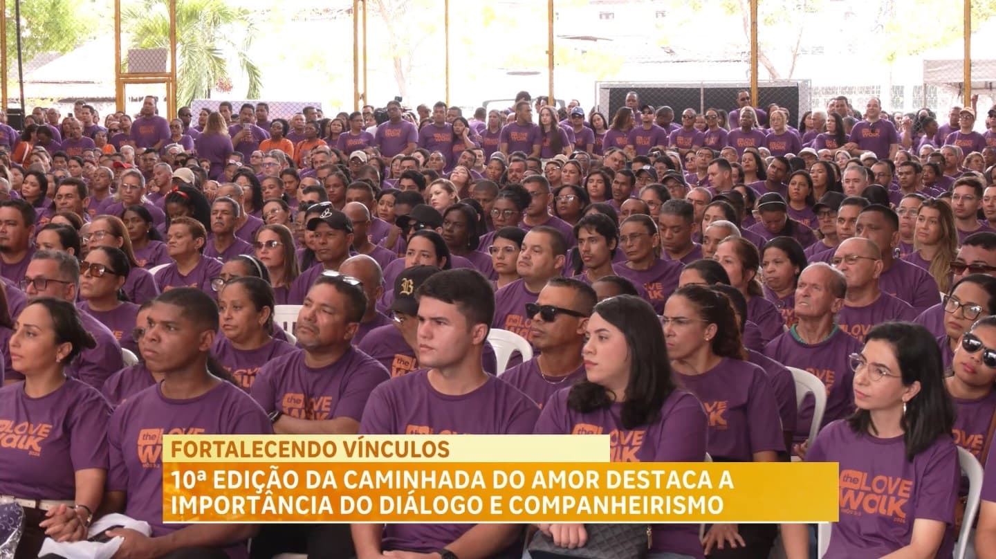 10ª Caminhada do Amor reúne casais e solteiros no Parque do Bom Menino, em São Luís