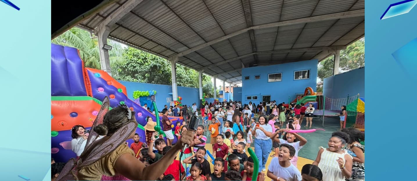 Ação social "Acolhendo Sorrisos: Toda Criança Merece um Dia Especial" reúne 300 crianças em São Luís
