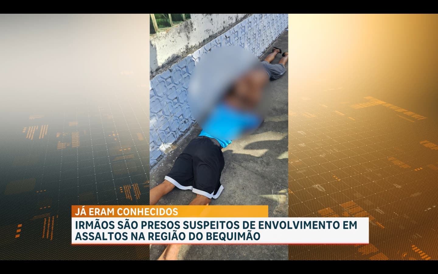 Irmãos são detidos por suspeita de envolvimento em assaltos no Bequimão