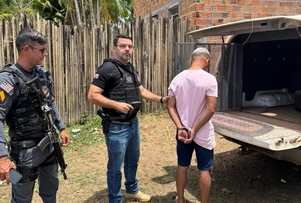 Suspeito de homicídio em Minas Gerais é preso com arma de fogo no Maranhão
