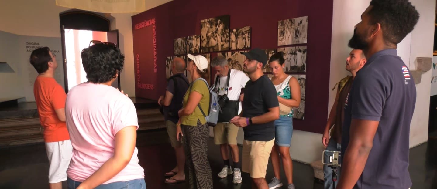 Centro Histórico de São Luís recebe visita de jornalistas portugueses