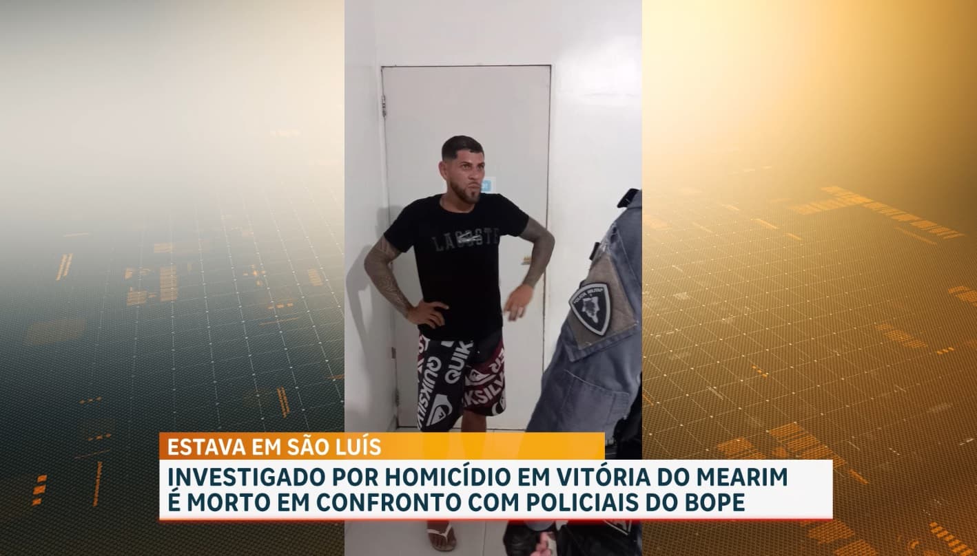 Investigado por homicídio em Vitória do Mearim morre após confronto com policiais do Bope